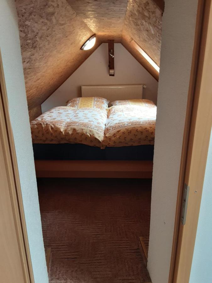 Ferienwohnung Auf Den Bauernhof Tauscha Esterno foto