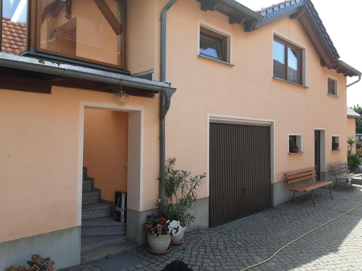 Ferienwohnung Auf Den Bauernhof Tauscha Esterno foto